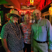 Beachbum Berry himself at his restaurant in New Orleans