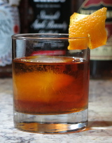 Fallback cocktail garnished with an orange twist