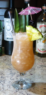 A Heaven is a Place/This is the Place Cocktail with excessive garnishing