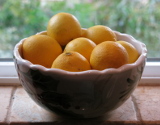 A bowl of Key limes