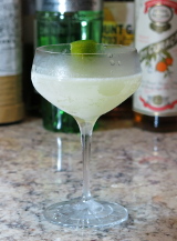 Last Word cocktail in a martini glass