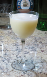A Royal Hawaiian cocktail with no garnish